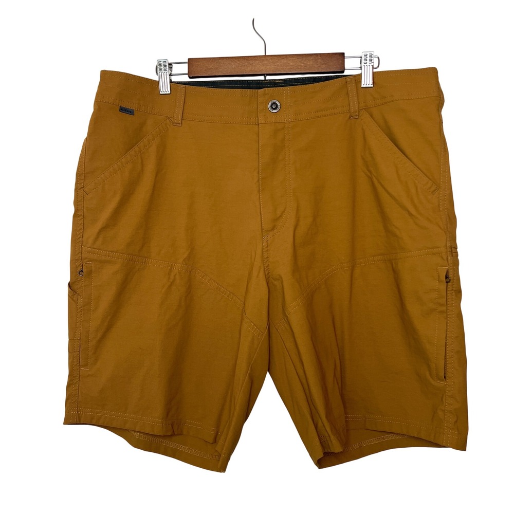 Kuhl Mens Renegade Shorts Hiking Lightweight‎ Utility Travel Outdoor Khaki Sz 40